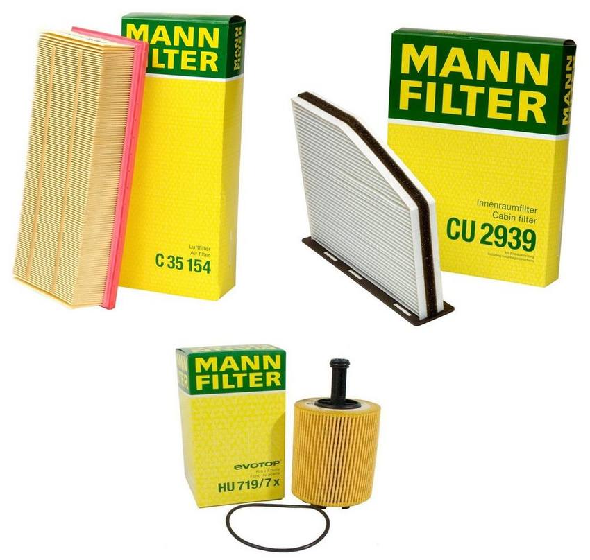 VW Filter Service Kit 5C0129620 - MANN-FILTER 1789806KIT